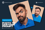 Photo To Cartoon Effect AI Prompt, a Preset Add-On by iHemalaya (Thumbnail 2 of 3)