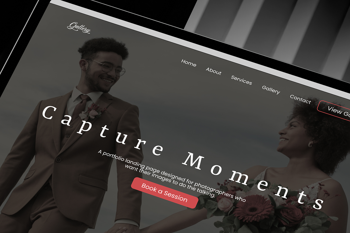 Photography Showcase Landing Page preview 6