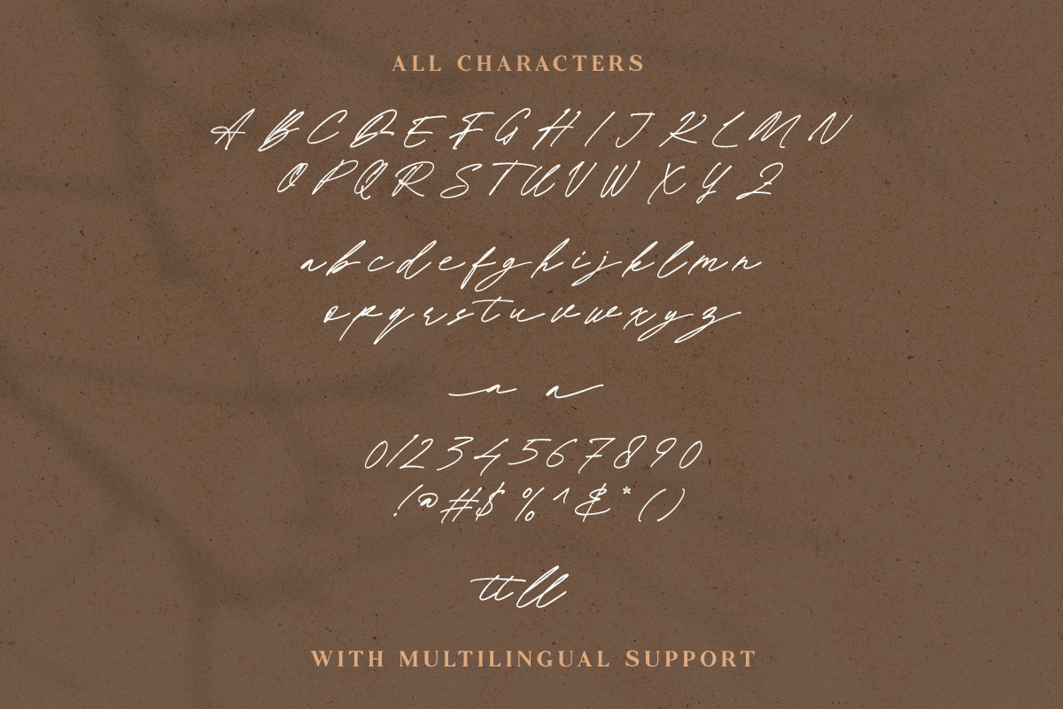 Bella Rose - Minimalist Signature, a Script Font by Bale Type (Photo 11 of 11)