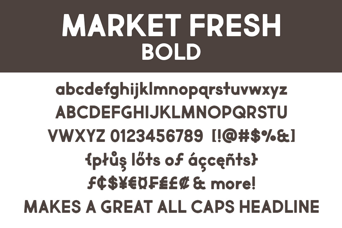 Market Fresh Bold preview 2