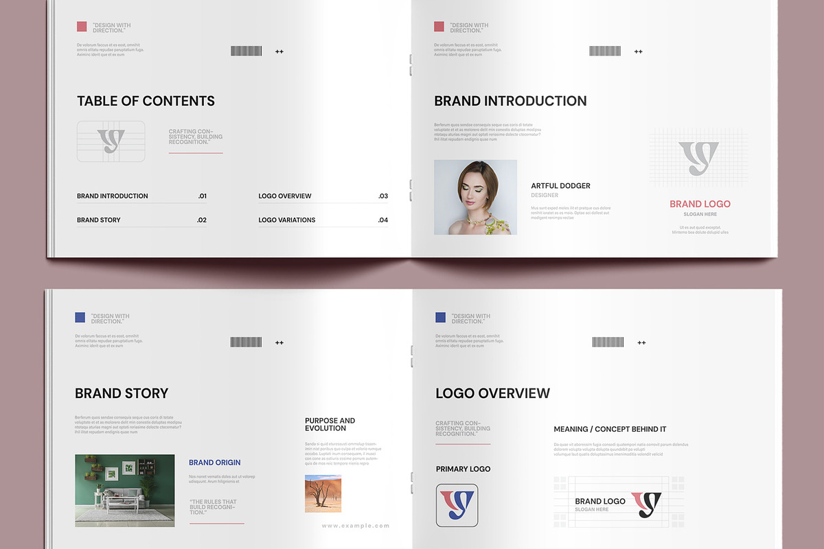 Minimalist Brand Identity Guideline preview 5