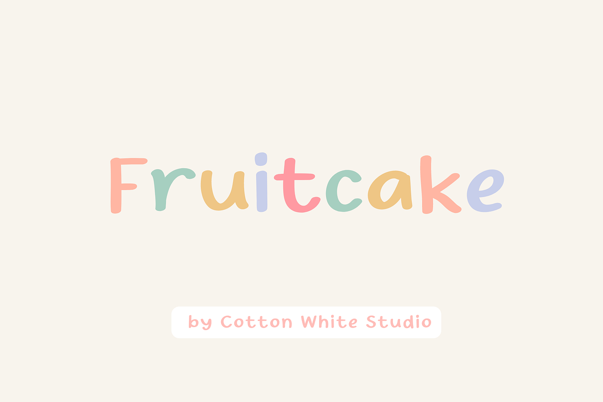 Fruitcake, a Handwritten Font by Sofia Skoog (Photo 1 of 10)