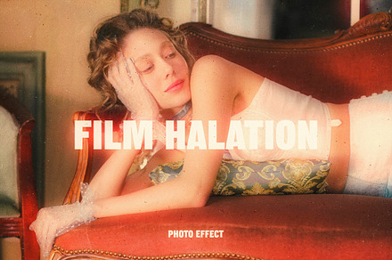 Film Halation Vintage Glow Effect, a Layer Style Add-On by smishura