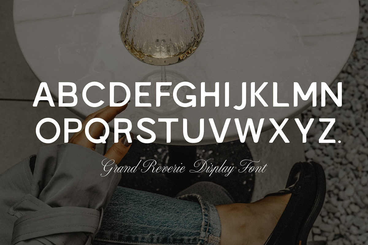 Grand Reverie Display Font, a Sans Serif Font by Sylt Type (Photo 6 of 6)
