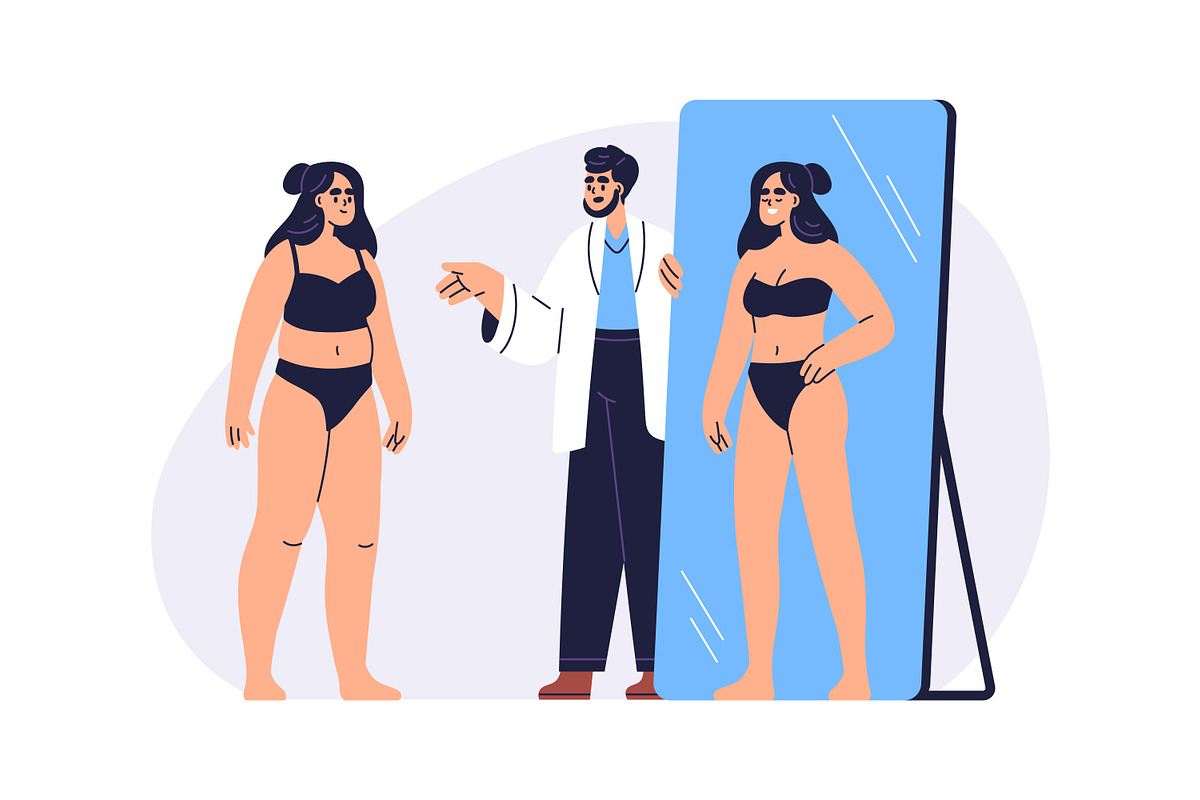 Plastic surgery in beauty clinic set, a Healthcare Illustration by Good Studio (Photo 11 of 12)