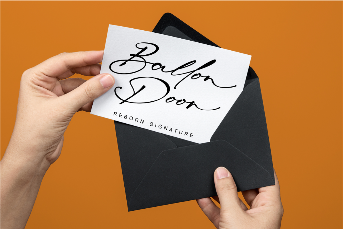 Reborn Signature, a Handwritten Font by Raffa Creative (Photo 7 of 7)