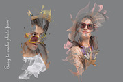 Fire and Smoke Photoshop Brushes preview 4