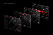 Futuristic UI - 200 Design Elements, an Object Graphic by Samolevsky (Thumbnail 2 of 17)