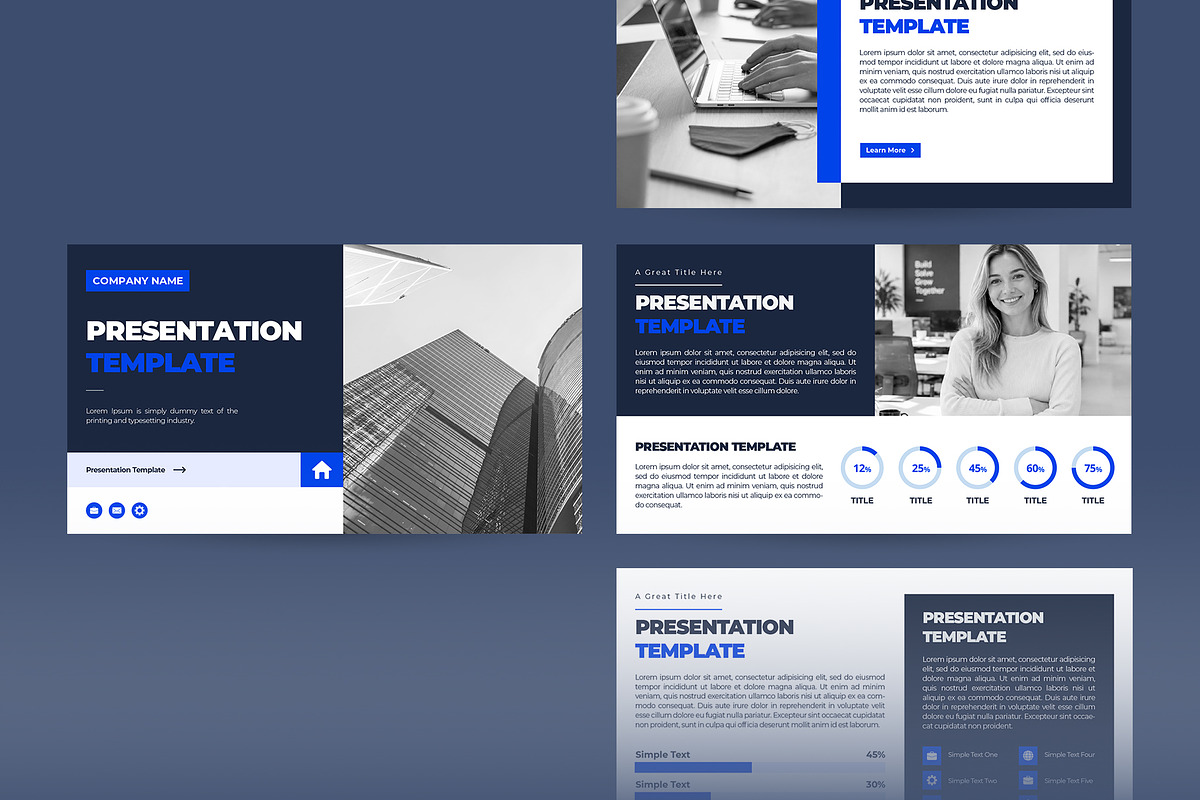 Business Strategy Presentation, a Presentation Template by CreativeUP (Photo 3 of 6)
