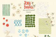 Christmas Backgrounds & Frames, a Decorative Illustration by whiteheartdesign (Thumbnail 11 of 20)