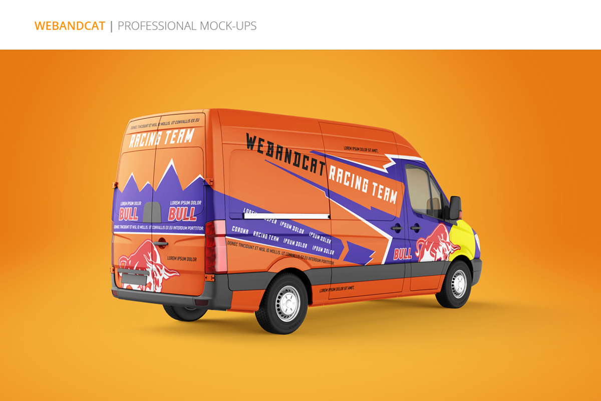 Van Mock-Up, a Mockup by WebAndCat (Photo 5 of 7)