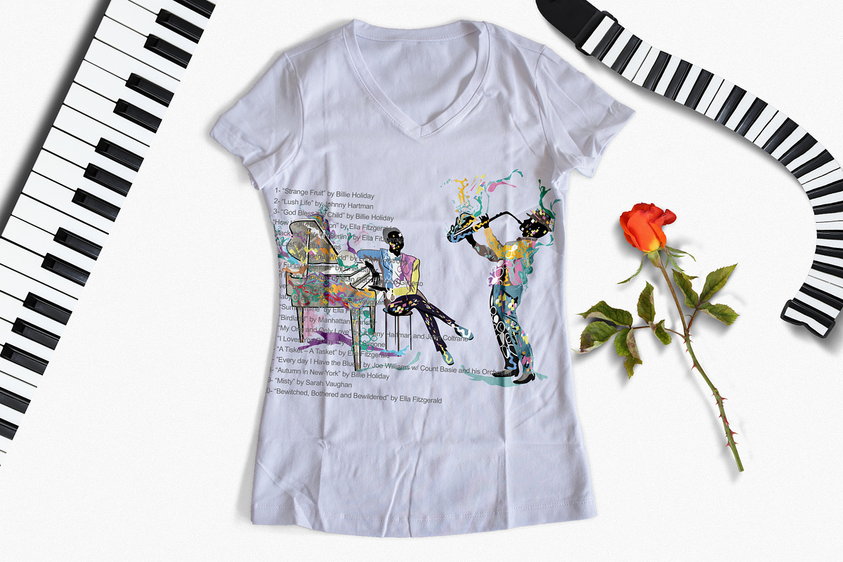 Abstract colorful musicians., a Person Illustration by Laifalight (Photo 4 of 7)