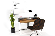 Home office 1210, a Furniture 3D Model by inDahouze (Thumbnail 5 of 10)