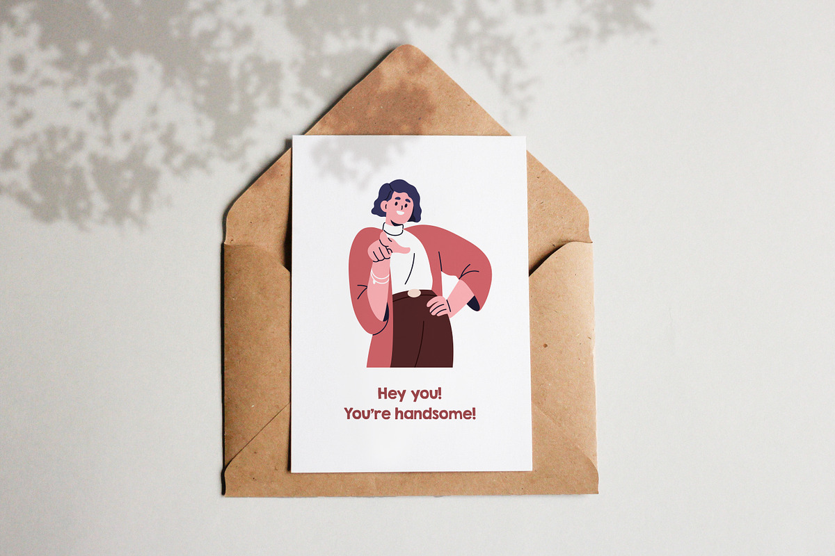 Happy people pointing at you set, a Person Illustration by Good Studio (Photo 7 of 7)