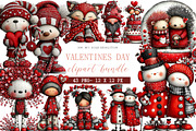 valentines day Clipart, an Illustration by DreamArtGraphic (Thumbnail 1 of 4)