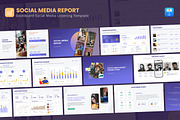 Social Media Report Keynote, a Presentation Template by UX Dummy (Thumbnail 1 of 3)