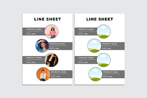 Wholesale Catalog/Line Sheet Canva