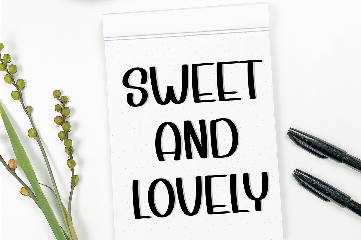 Sunday Bright, a Script Font by InermediaSTUDIO (Photo 4 of 8)