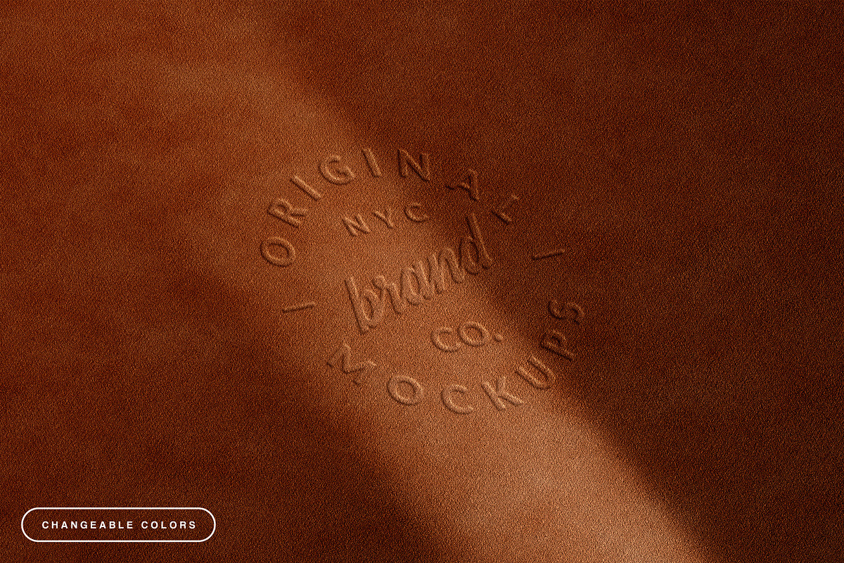 Embossed Fabric Logo Mockups, a Mockup by pixelbuddha.net (Photo 1 of 8)