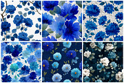Blue Grunge Texture Digital Papers, a Texture Graphic by CitraGraphics (Thumbnail 3 of 8)