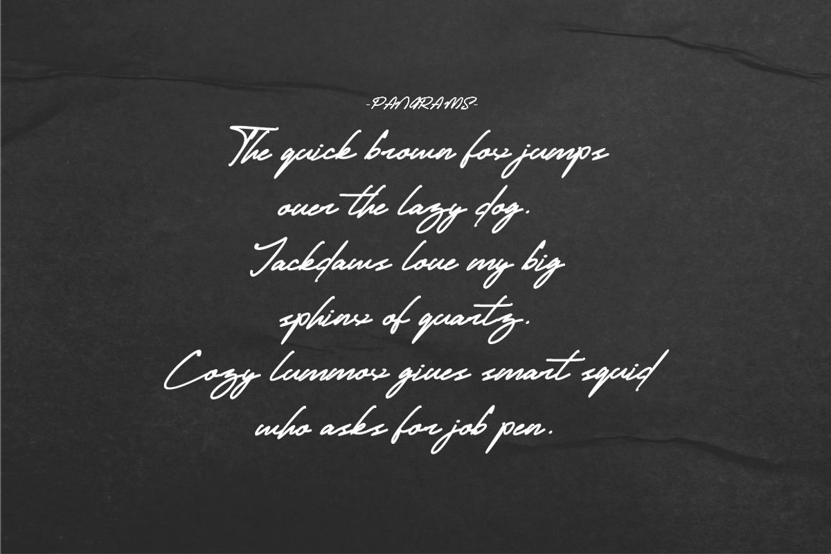 Roda Dua Signature, a Handwritten Font by JNJ Studio (Photo 10 of 13)