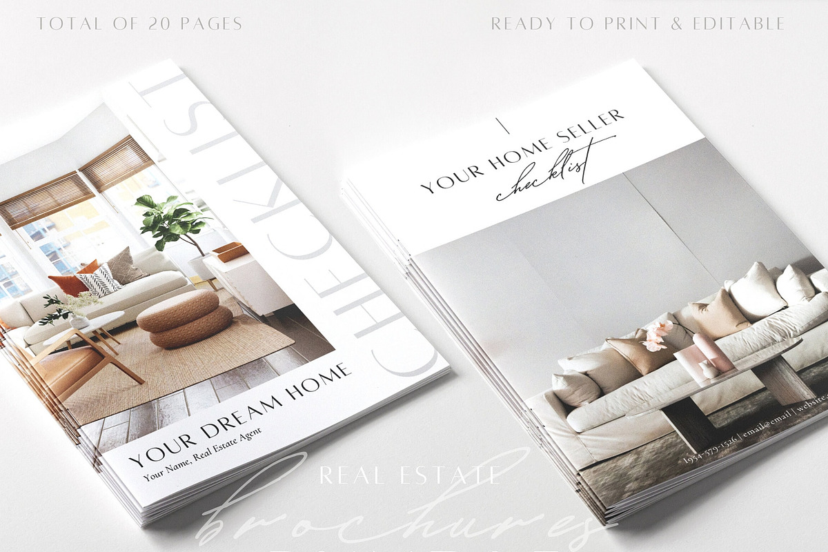 2 Real Estate Buyer Seller Checklist, a Marketing Template by ZoaniDesign (Photo 1 of 10)