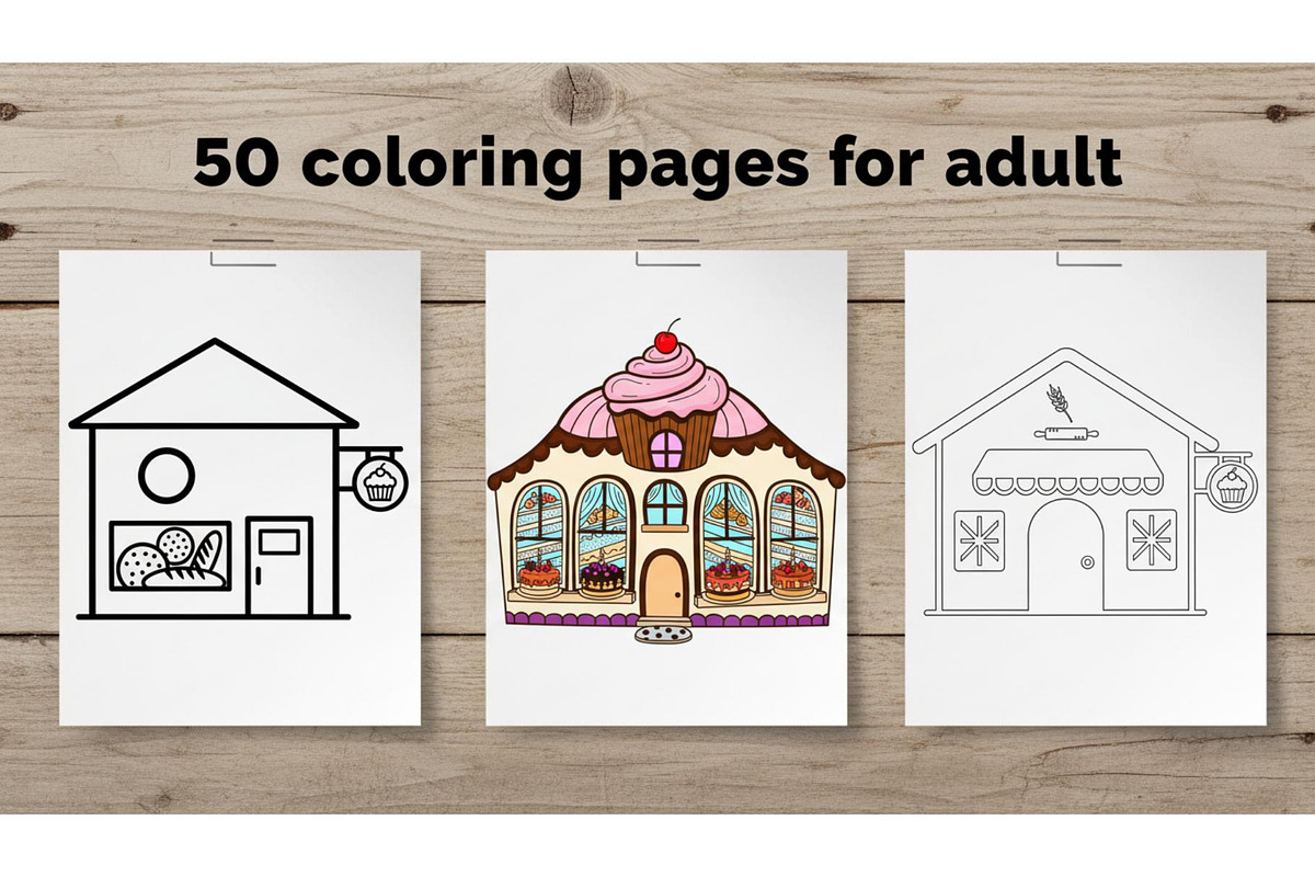 Adult Coloring Pages, a Graphic by Designer_Momina (Photo 1 of 5)