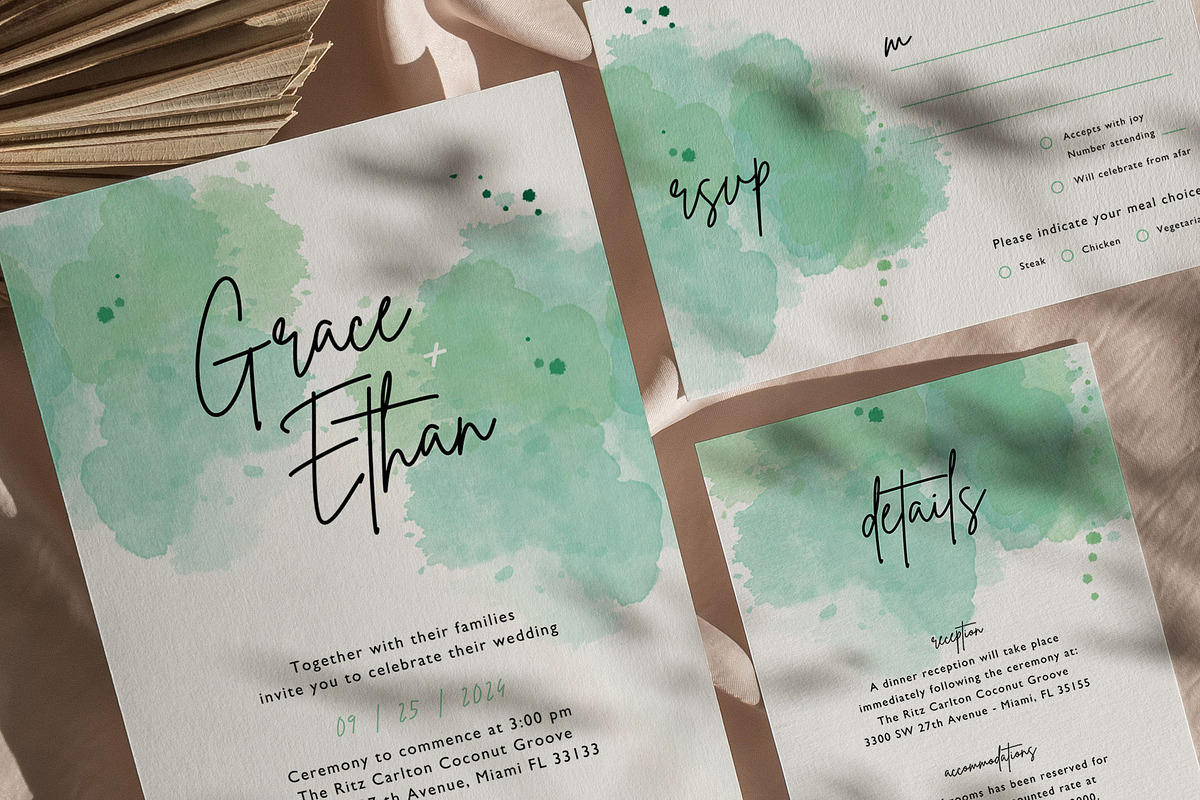 Artistic Invitation Canva Template, an Invitation Template by microstd (Photo 1 of 6)