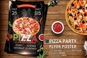 Pizza Flyer And Poster