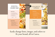 70 Cookbook Pages Templates Canva, a Templates & Theme by TemplateCastleStore (Thumbnail 3 of 10)
