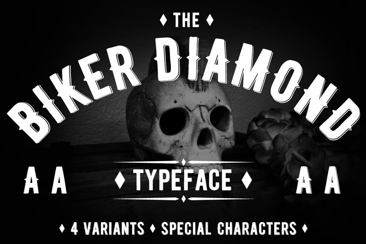 Wicked Tattoo Font Bundle, a Slab Serif Font by BAD TASTE (Photo 15 of 18)