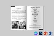 Funeral Program Template | Obituary, a Brochure Template by Designscozy (Thumbnail 6 of 8)