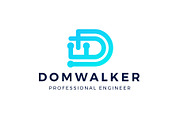 Domwalker - Letter DW Logo, a Branding & Logo Template by Rukuru Studio (Thumbnail 2 of 2)