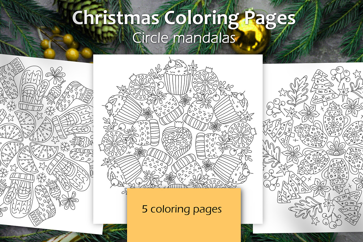 Adult Coloring Book | Whole Shop, a Graphic by ChristinaDesigns (Photo 23 of 28)
