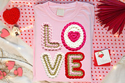 LOVE Yarn Png, Trendy Valentine Png, an Illustration by Canvas Craft (Thumbnail 3 of 7)