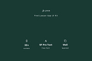 Yasa - Find Lawyer App UI Kit, an App Template by Betush (Thumbnail 6 of 6)