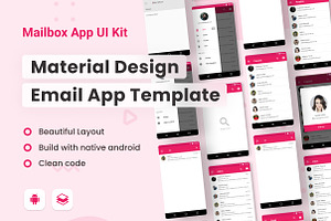 Mailbox App - Android UI Template