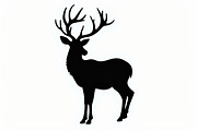 Deer Silhouette Bundle, an Illustration by Designer_Momina (Thumbnail 5 of 7)