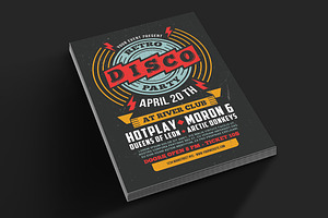 Retro Disco Flyer