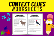 Context Clues Worksheets Activities, a Templates & Theme by Premium Digital Templates (Thumbnail 2 of 3)