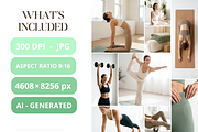 130 Stock Images for Yoga Fitness, a Sports & Recreation Photo by Selenique Studio (Thumbnail 3 of 10)