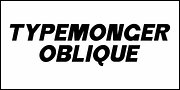 Typemonger JNL, a Sans Serif Font by Jeff Levine Fonts (Thumbnail 4 of 5)