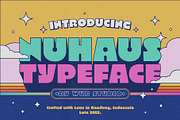 Nuhaus Typeface - Intro Sale 50% Off, a Sans Serif Font by wubstudio (Thumbnail 1 of 15)
