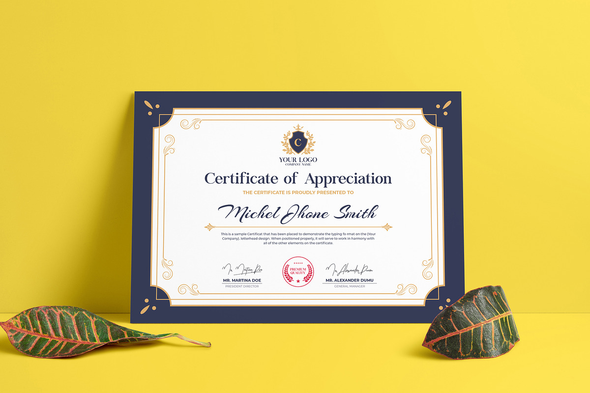 Certificate, a Stationery Template by GenerousArt (Photo 1 of 10)
