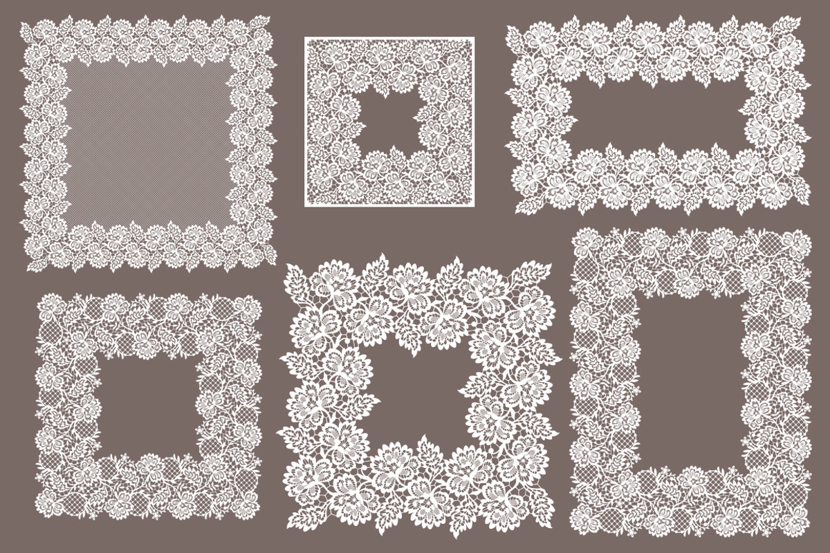 Lace Frames., a Pattern Graphic by Ajuga (Photo 2 of 4)