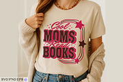 Cool Moms Read Books Mama Mom Mother, a Graphic by mh_arif (Thumbnail 4 of 4)