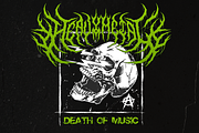 Omenist | Black Metal Typeface, a Blackletter Font by Denustudios (Thumbnail 2 of 12)