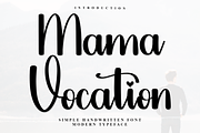 Mama Vocation, a Handwritten Font by InermediaSTUDIO (Thumbnail 1 of 7)
