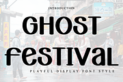 Ghost Festival, a Script Font by InermediaSTUDIO (Thumbnail 1 of 8)
