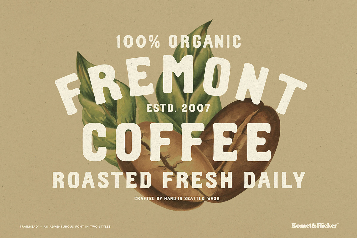 Trailhead – An Adventurous Font, a Serif Font by Komet & Flicker (Photo 5 of 15)